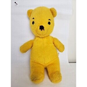 Vintage 60’s Vintage Plush Stuffed Winnie the Pooh Missing Mouth Needs a Home